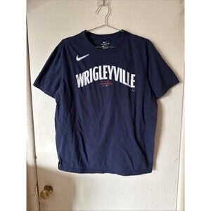 VTG Nike Chicago Cubs Wrigleyville Shirt “Respect Our Neighborhood” | Mens Large